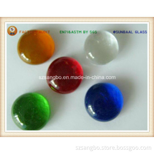Half Glass Marble Ball